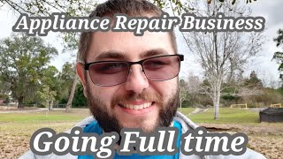 Appliance Repair — Tonight: Transitioning to Full Time (Live Q&A)