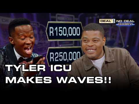 Can Tyler ICU Reach His R150K Goal? | Deal Or No Deal Celeb SA