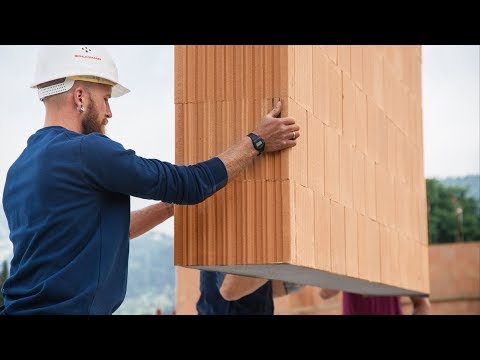 Verarbeitungsfilm Redbloc - Das Ziegelfertigteil