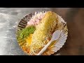 Street Food Chat Items Samosa Locho Gughara At Surat