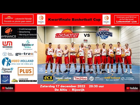 Lokomotief vs Landstede Hammers - NBB Basketball Cup (17-12-2022)