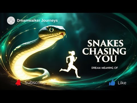 Dream Meaning of Snakes Chasing You | Fear, Transformation & Spiritual Warning