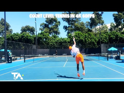 AO26: NEXTGEN STAR ALERT! Rafael Jodar - Court Level 4K 60FPS!
