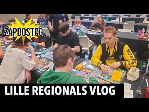 Pokemon TCG Lille Regionals  🇫🇷  Vlog With Chien-Pao ex Deck (Pokemon TCG)
