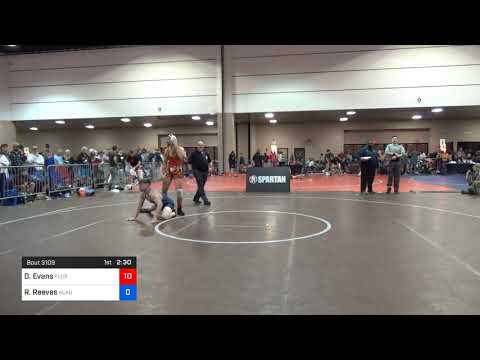 70 Kg Prelims - Dallas Evans, Florida Vs Rhett Reeves, Alabama Bb1a