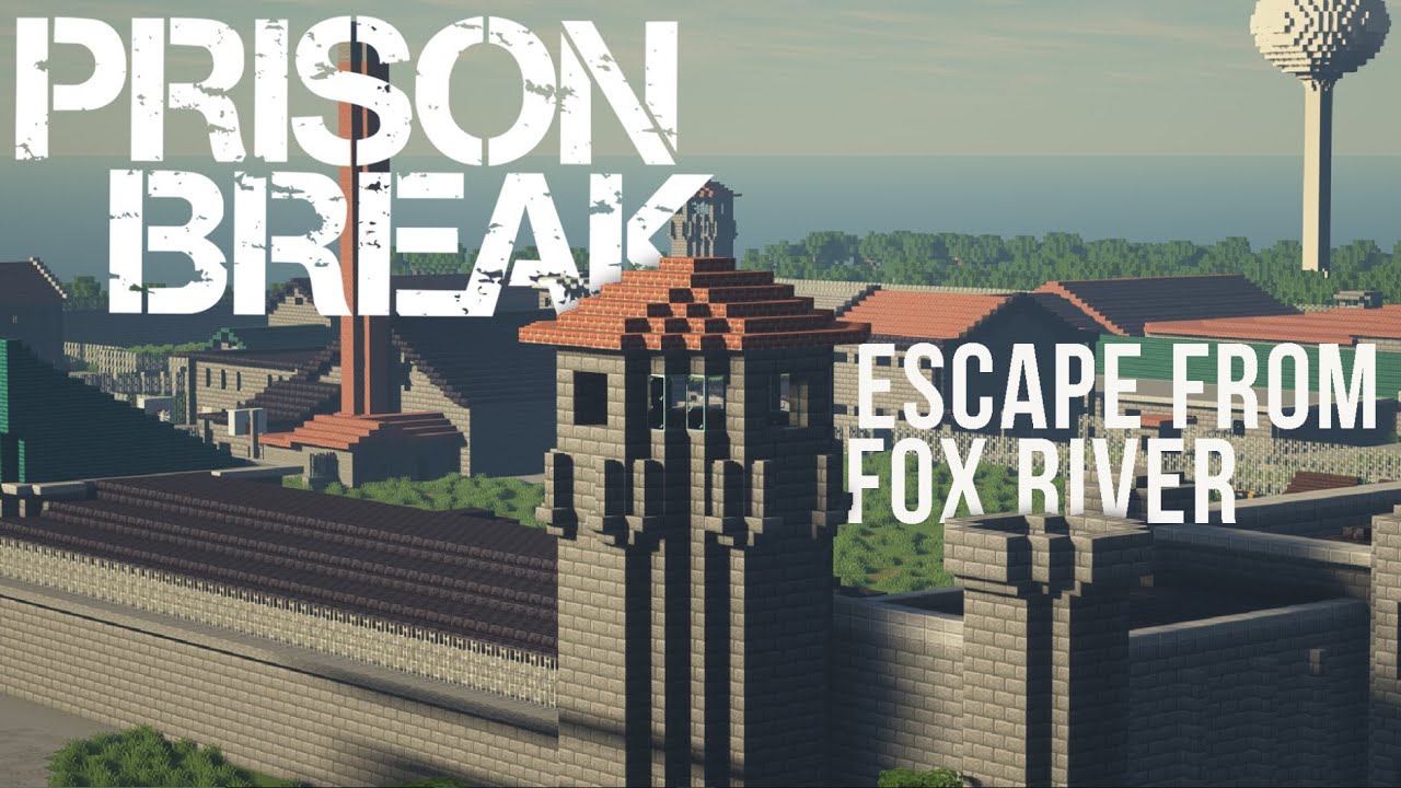 Prison Break - Escape from Fox River [A 2-Player Minecraft Escape Map]