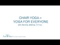 Chair Yoga Yoga For Everyone