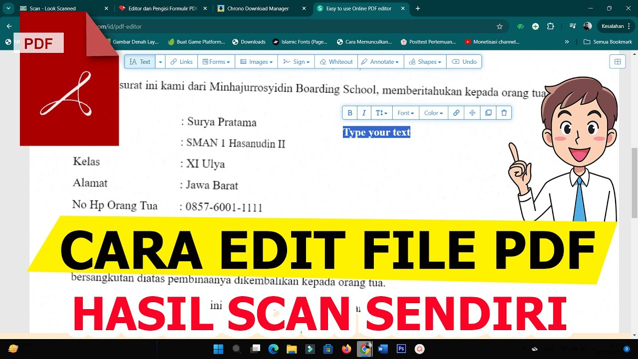 How to Edit Scanned PDF Files