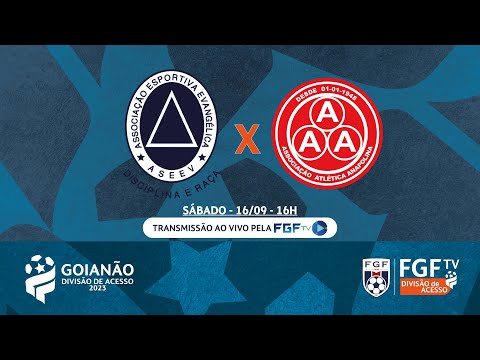 Ao vivo : ASEEV X Anapolina - Campeonato Goiano Divisão de Acesso 2023