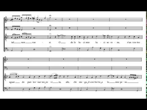 Possente spirto (L'Orfeo - C. Monteverdi) Score Animation