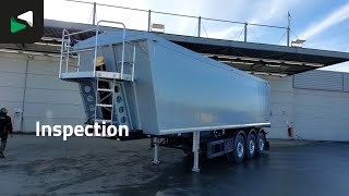 덤프 세미 트레일러 Langendorf SKA 24/30 NEW 50m3 ALU Lifting Axle SAF | 이미지 4 - Autoline