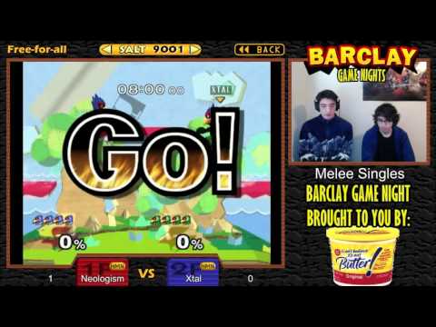 Barclay XI: Melee Singles - Xtal vs Neologism