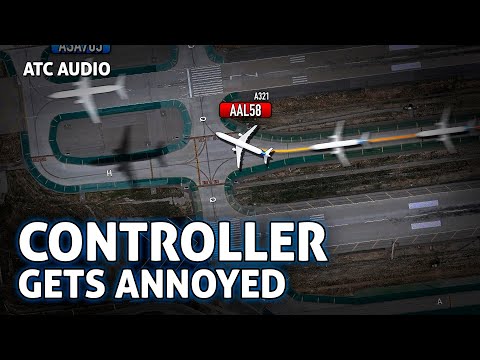 LAX Controller Reprimands American Airlines Pilot. Real ATC Audio