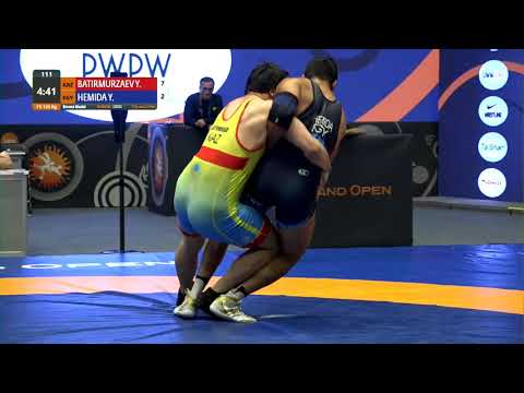 BRONZE FS - 125 kg: Y. BATIRMURZAEV (KAZ) v. Y. HEMIDA (EGY)