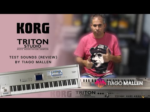 KORG TRITON STUDIO - (REVIEW) TEST SOUNDS by TIAGO MALLEN #KORG