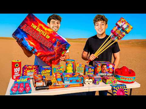 🔥Battle of the Most Dangerous Fireworks🔥