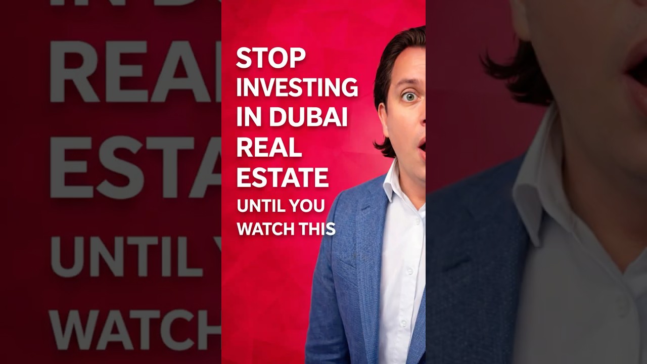 Stop Investing in Dubai real Estate Until You Watch This