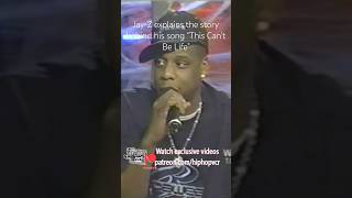 Jay-Z explains the story behind his song “This Can’t Be Life” #JayZ #dynasty #hiphopvcr #hiphop #rap