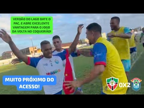 Pinheiro 0X2 Lago Verde - Campeonato Maranhense Série B 2026 | Semifinais (Ida).
