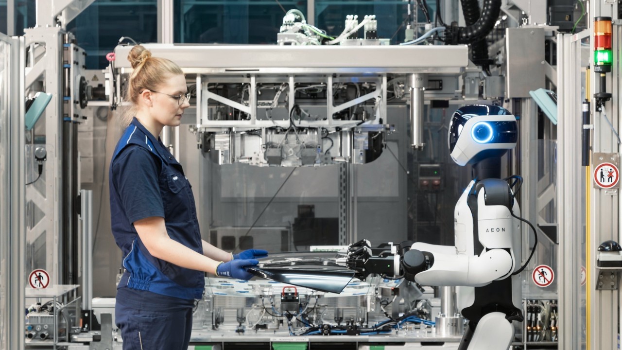 AEON Humanoid Robot Is Now Working Inside BMW Factory!