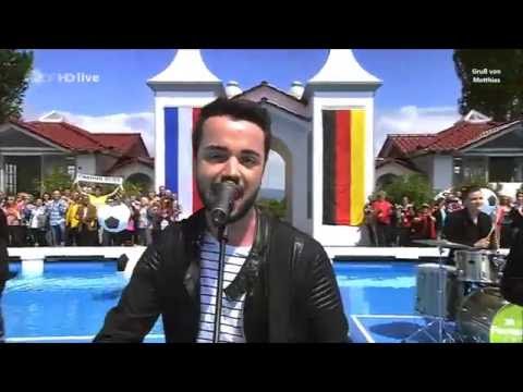 Jonathan Zelter  Abenteuerzeit - ZDF Fernsehgarten 19.06.16 - Gruß von Matthias