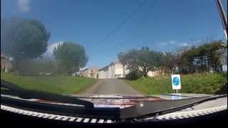 preview picture of video 'Bordeaux Aquitaine Classic 2012 Sp 3.MP4 VHRS LANDESQUE/BERNADOU Ford Escort MK2'