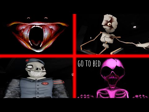 Pressure The Hunted - All Death Jumpscares【4K60FPS】
