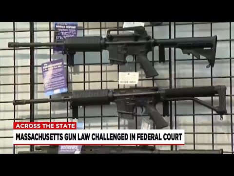 Massachusetts gun law challenged in federal court