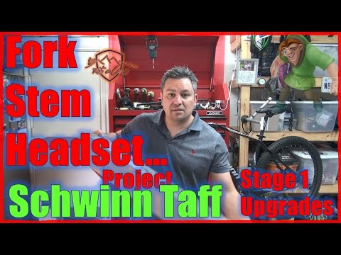 Quasimodo Stage 1 Upgrades // Taff // fork, headset and bar // #axum #schwinn #Taff