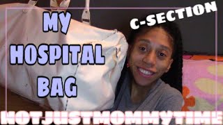 WHAT IS IN MY HOSPITAL BAG? // REPEAT C-SECTION // 37 WEEKS