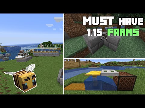 Must have 1.15 Survival Farms - Minecraft
