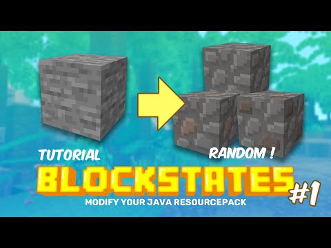 Block Variation & Random Textures in Minecraft - Blockstate Tutorial #1 - How to code .json files