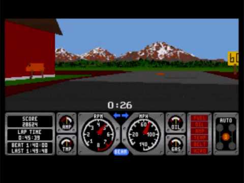 Race Drivin' Megadrive