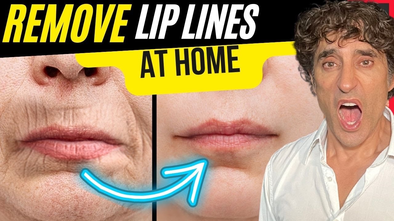 4 WAYS To EASILY REMOVE LIP WRINKLES AT HOME