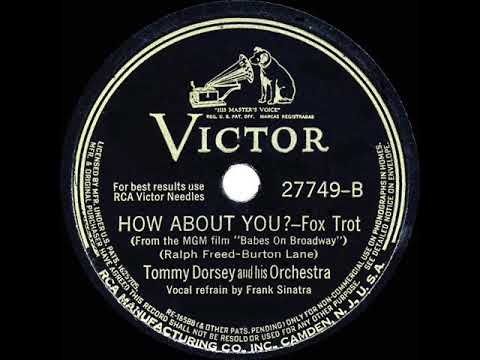1942 OSCAR-NOMINATED SONG: How About You? - Tommy Dorsey (Frank Sinatra, vocal)