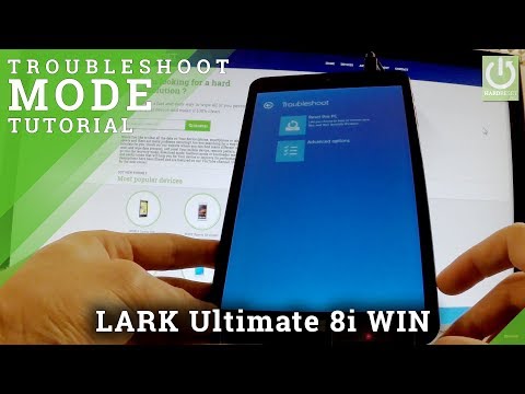 How to Enter Troubleshoot Mode on LARK Ultimate 8i WIN