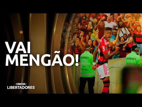 O GOL DE BRUNO HENRIQUE PELA CÂMERA EXCLUSIVA DA CONMEBOL LIBERTADORES