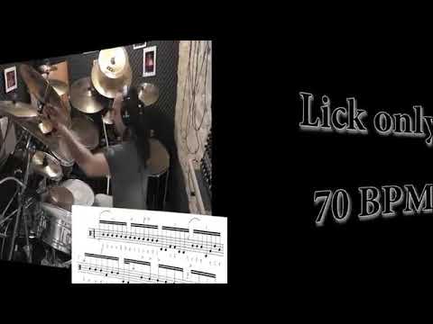 Peter Bachmayer - New Video  - Crazy Vinnie Colaiuta 7 tuplets Lick