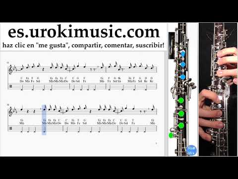 Tutorial de Oboe Camila Cabello - Real Friends Clases Notas um-i927