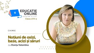 Oxizii de nemetale – oxizi acizi. Acizii