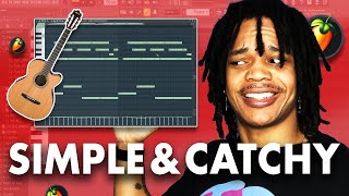CATCHY Guitar Melodies Made CRAZY SIMPLE (FL Studio 20 Tutorial)