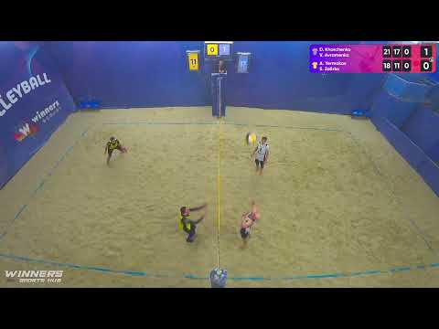 23:20 D. Kharchenko / V. Avramenko - A. Yermakov / S. Zalizko 27.02.2023 | Winners Beach Volleyball