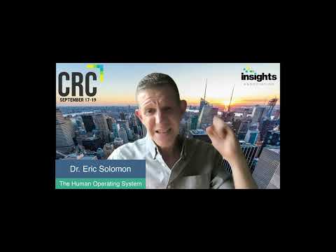 Dr. Eric Solomon Keynote CRC