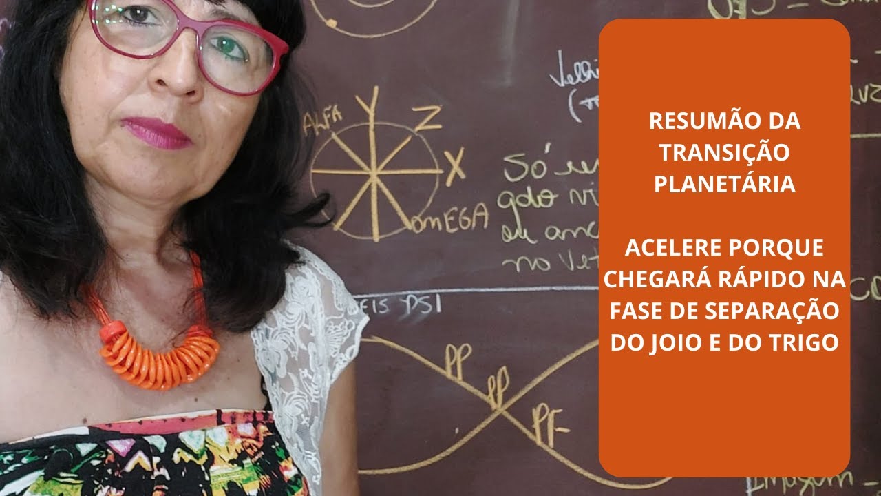 Resumo da TRANSIÇÃO PLANETÁRIA - Rosineide Bello