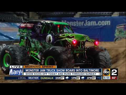 Monster Jam Truck Show roars into Baltimore