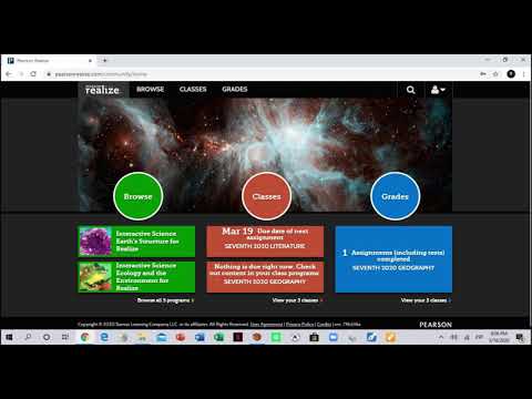 Pearson Realize Tutorial 2020 Version