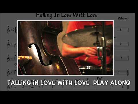 Falling In Love With Love - Backing + music sheet