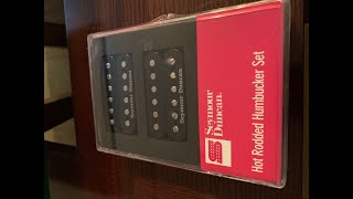 Video thumbnail for Seymour Duncan Jazz and JB Humbuckers vs Ibanez Infinity R Pickup Shoot out / Review Ibanez AM 73B by Tom Dinklage