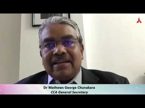 Greetings from the General Secretary of the CCA, Dr Mathews George to PCT General Assembly-2020
