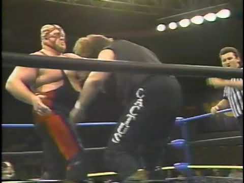 WCW Cactus Jack & The Barbarian vs. Vader & Orndorff Jan 1993 No DQ
